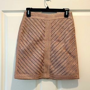 Kookai Embroidered Mini Skirt Size 36 US 4